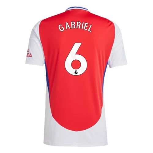 Prima Maglia Gabriel Arsenal 2024/2025 Prima Maglia Gabriel Arsenal 2024/2025